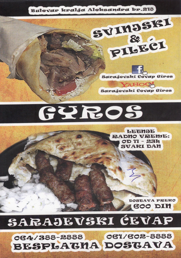 Sarajevski ćevap & Gyros 2